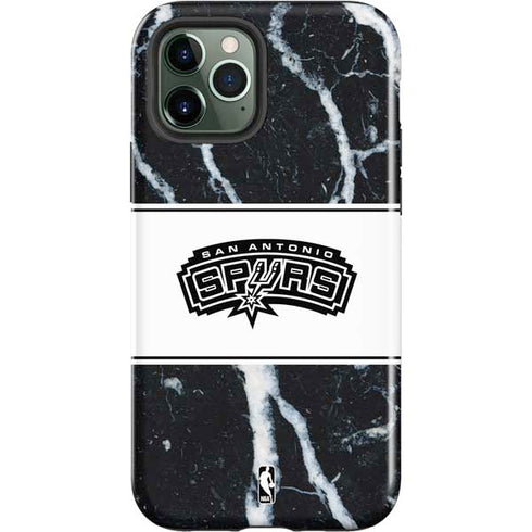 NBA San Antonio Spurs Marble iPhone 12 Pro Impact Case
