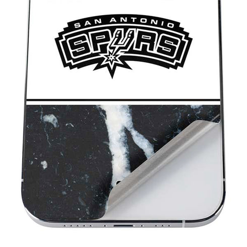 NBA San Antonio Spurs Marble iPhone 12 Pro Max Skin