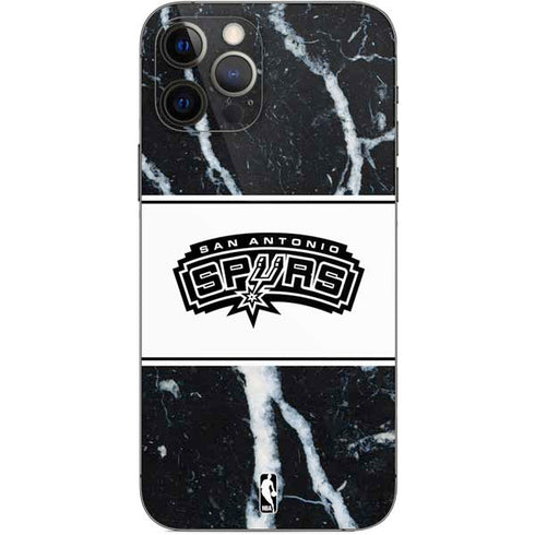 NBA San Antonio Spurs Marble iPhone 12 Pro Skin