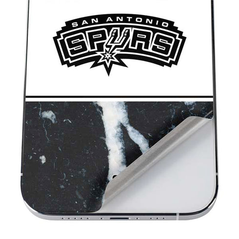 NBA San Antonio Spurs Marble iPhone 12 Pro Skin