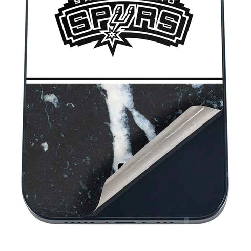 NBA San Antonio Spurs Marble iPhone 12 Skin
