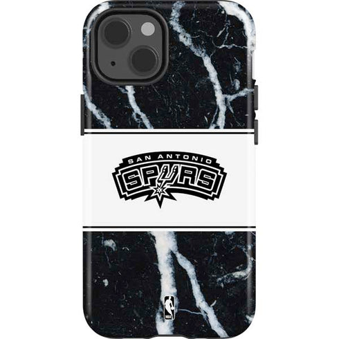 NBA San Antonio Spurs Marble iPhone 13 Impact Case