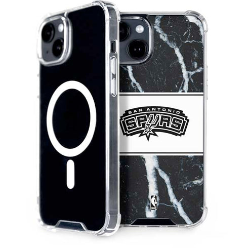 NBA San Antonio Spurs Marble iPhone 13 MagSafe Case