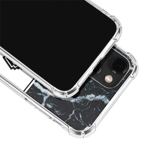 NBA San Antonio Spurs Marble iPhone 13 Mini Clear Case