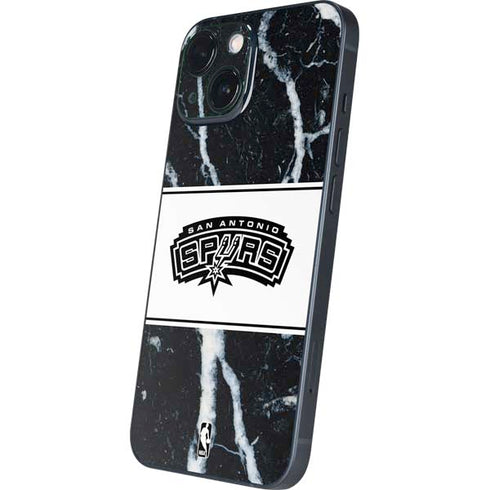 NBA San Antonio Spurs Marble iPhone 13 Mini Skin