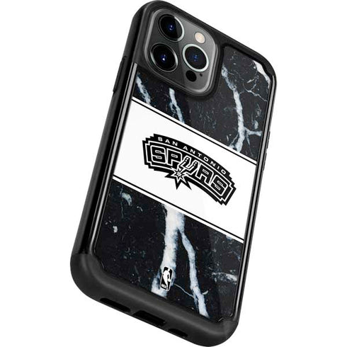 NBA San Antonio Spurs Marble iPhone 13 Pro Cargo Case
