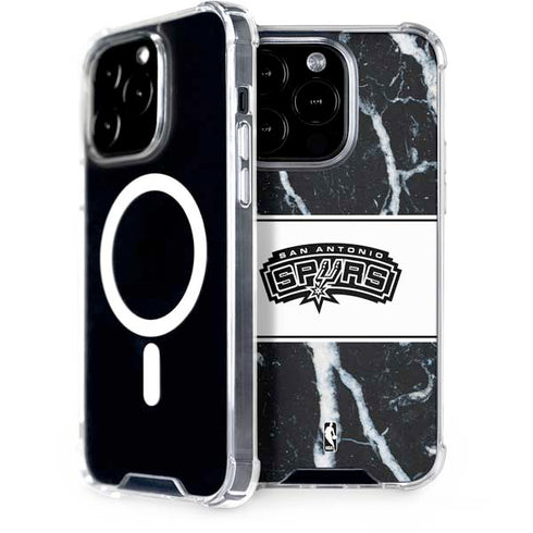 NBA San Antonio Spurs Marble iPhone 13 Pro MagSafe Case