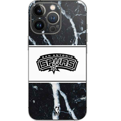 NBA San Antonio Spurs Marble iPhone 13 Pro Skin