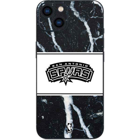 NBA San Antonio Spurs Marble iPhone 13 Skin
