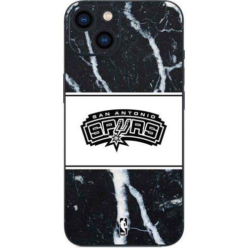 NBA San Antonio Spurs Marble iPhone 14 Skin
