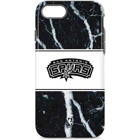 NBA San Antonio Spurs Marble iPhone 7 Pro Case