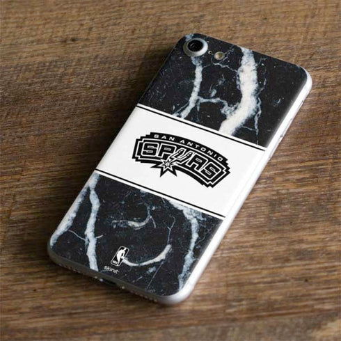 NBA San Antonio Spurs Marble iPhone 8 Skin