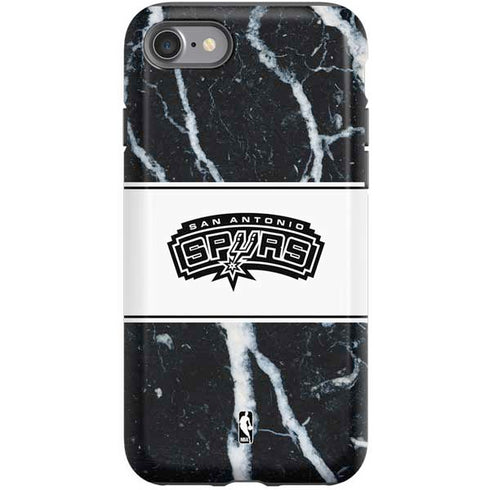 NBA San Antonio Spurs Marble iPhone SE (2nd & 3rd Gen) Pro Case