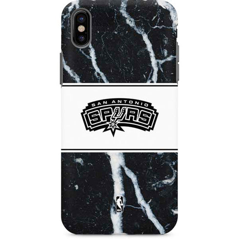 NBA San Antonio Spurs Marble iPhone X Pro Case