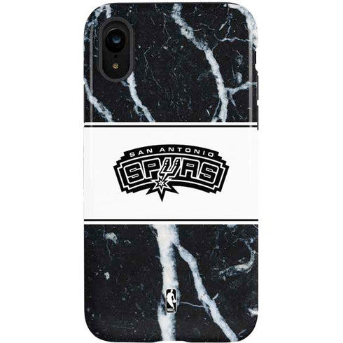 NBA San Antonio Spurs Marble iPhone XR Pro Case