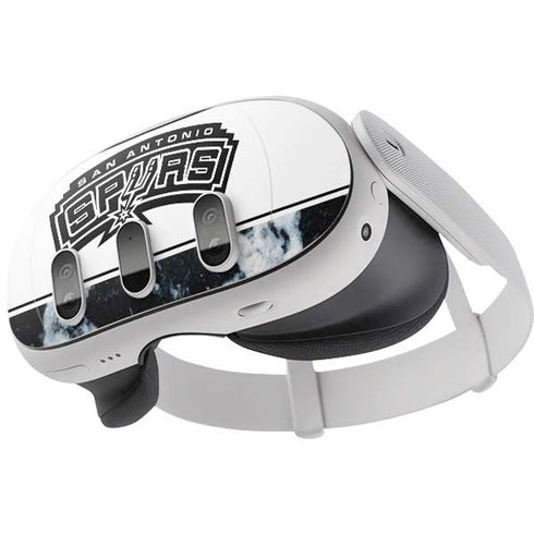 NBA San Antonio Spurs Marble Meta Quest 3 Skin