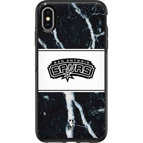 NBA San Antonio Spurs Marble Otterbox Symmetry iPhone Skin