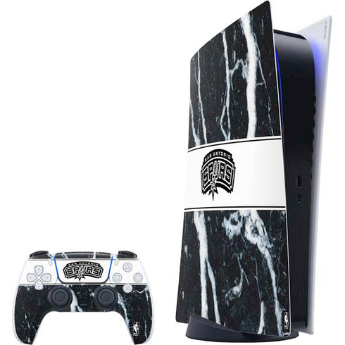 NBA San Antonio Spurs Marble PS5 Digital Edition Bundle Skin
