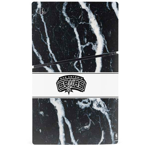 NBA San Antonio Spurs Marble PS5 Slim Disk Console Skin