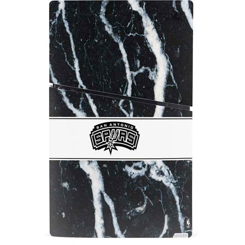 NBA San Antonio Spurs Marble PS5 Slim Digital Edition Bundle Skin