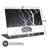 NBA San Antonio Spurs Marble Universal Laptop 16in (13 x 9.4in) Skin