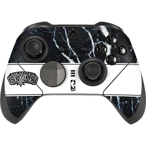 NBA San Antonio Spurs Marble Xbox Elite Wireless Controller Series 2 Skin