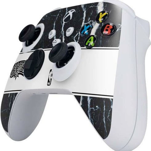 NBA San Antonio Spurs Marble Xbox Series S Controller Skin