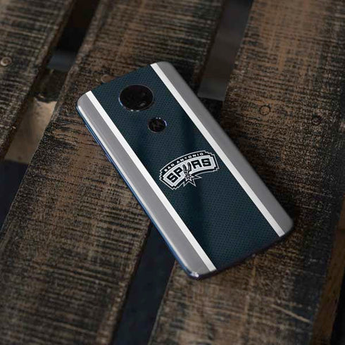NBA San Antonio Spurs Moto E5 Plus Skin