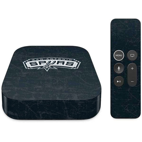 NBA San Antonio Spurs Primary Logo Apple TV Skin