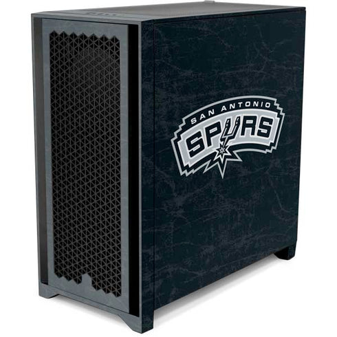 NBA San Antonio Spurs Primary Logo Corsair 4000D Tempered Glass Mid-Tower ATX Case Skin