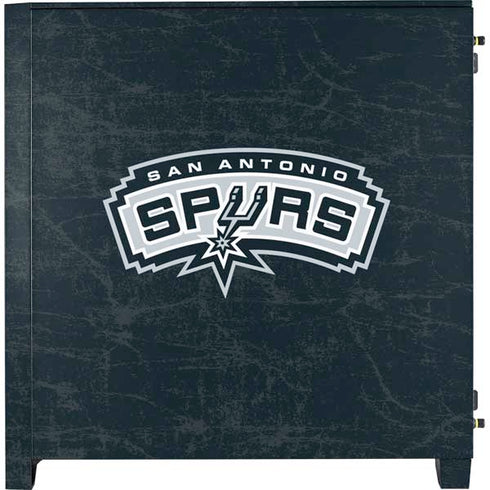 NBA San Antonio Spurs Primary Logo Corsair 4000D Tempered Glass Mid-Tower ATX Case Skin