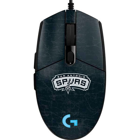 NBA San Antonio Spurs Primary Logo G203 Prodigy RGB Wired Gaming Mouse Skin