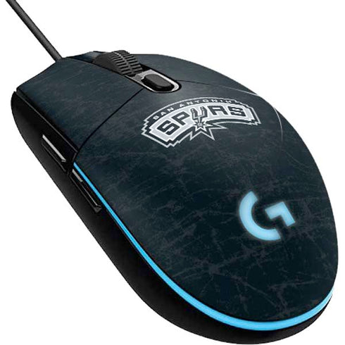 NBA San Antonio Spurs Primary Logo G203 Prodigy RGB Wired Gaming Mouse Skin
