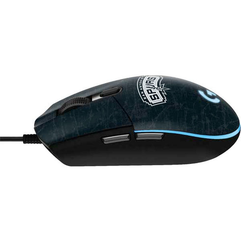 NBA San Antonio Spurs Primary Logo G203 Prodigy RGB Wired Gaming Mouse Skin