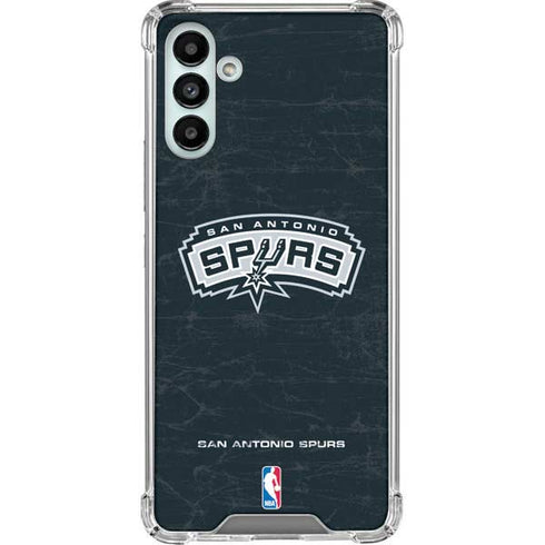 NBA San Antonio Spurs Primary Logo Galaxy A13 5G Clear Case