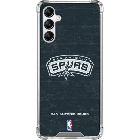 NBA San Antonio Spurs Primary Logo Galaxy A14 5G Clear Case