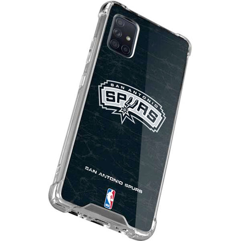 NBA San Antonio Spurs Primary Logo Galaxy A51 5G Clear Case