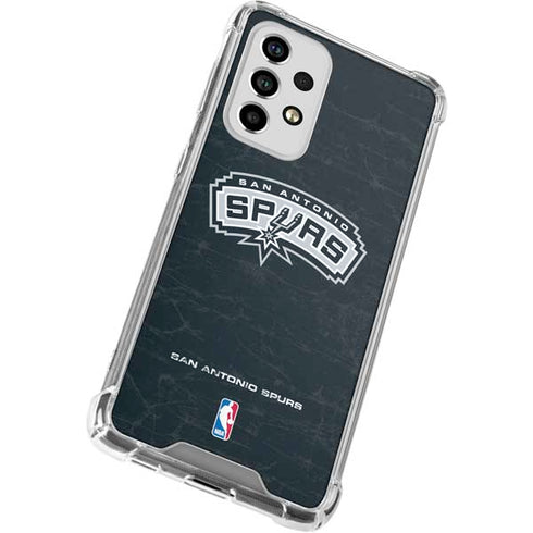 NBA San Antonio Spurs Primary Logo Galaxy A53 5G Clear Case