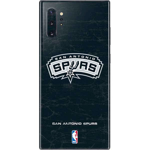 NBA San Antonio Spurs Primary Logo Galaxy Note 10 Plus Skin
