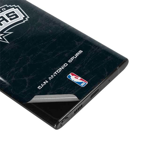 NBA San Antonio Spurs Primary Logo Galaxy Note 10 Plus Skin