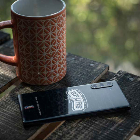 NBA San Antonio Spurs Primary Logo Galaxy Note 10 Skin