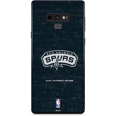 NBA San Antonio Spurs Primary Logo Galaxy Note 9 Skin