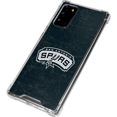 NBA San Antonio Spurs Primary Logo Galaxy Note20 5G Clear Case