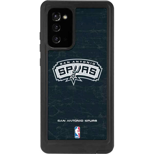 NBA San Antonio Spurs Primary Logo Galaxy Note20 5G Waterproof Case