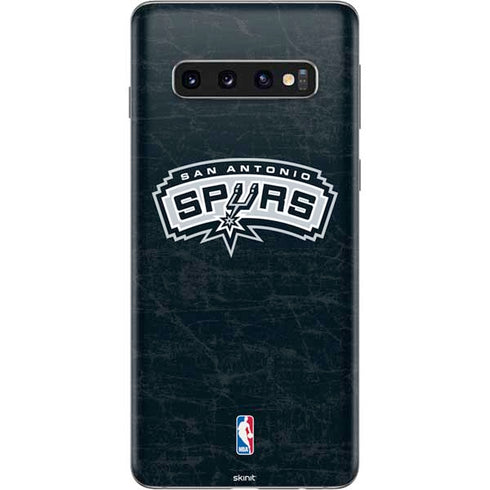 NBA San Antonio Spurs Primary Logo Galaxy S10 Skin