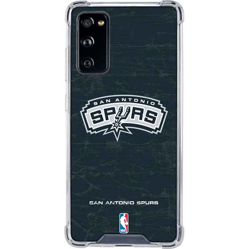 NBA San Antonio Spurs Primary Logo Galaxy S20 FE Clear Case