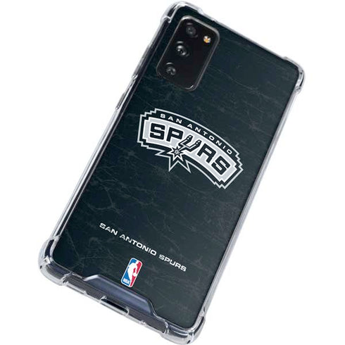 NBA San Antonio Spurs Primary Logo Galaxy S20 FE Clear Case