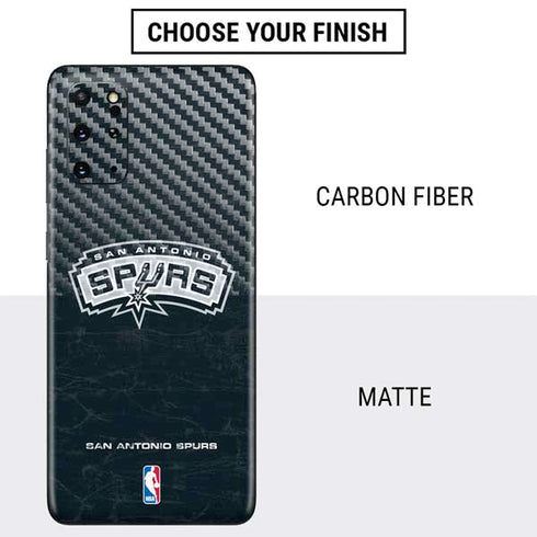 NBA San Antonio Spurs Primary Logo Galaxy S20 Plus Skin