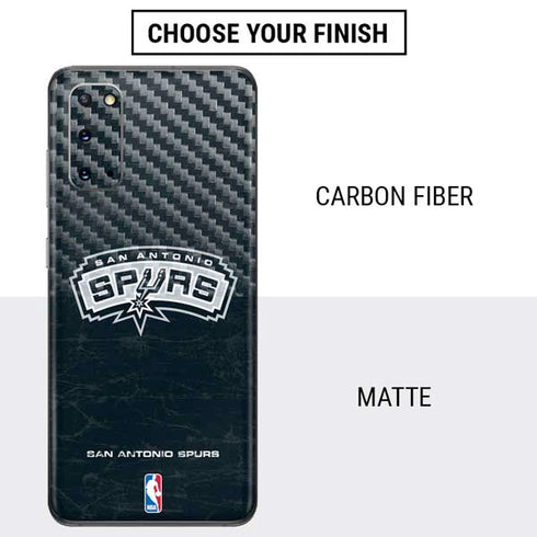 NBA San Antonio Spurs Primary Logo Galaxy S20 Skin