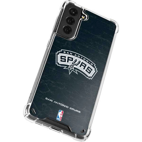 NBA San Antonio Spurs Primary Logo Galaxy S21 Plus 5G Clear Case